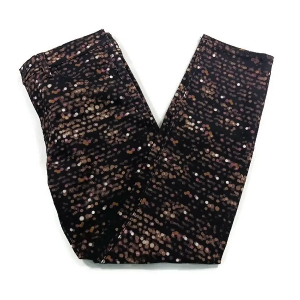 Tory Burch High Rise Speckled Jeans EUC $199 Size 28     J863